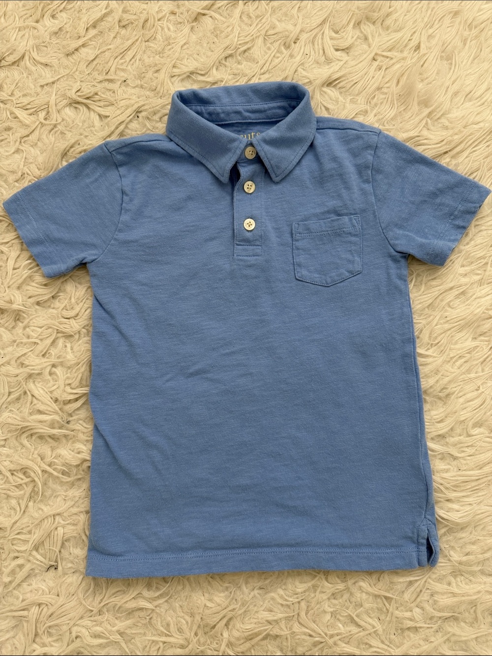 Crewcuts Light Blue Short-Sleeve Polo